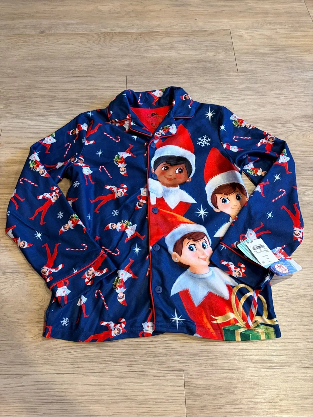 Kids Christmas Pajama Set Size 8-10